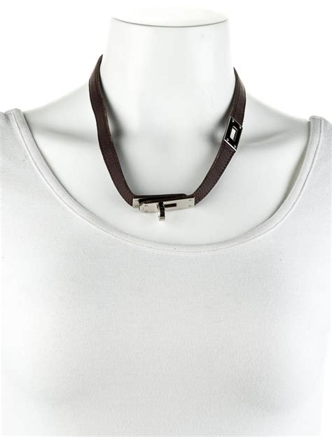 hermes kelly choker necklace|hermes necklace.